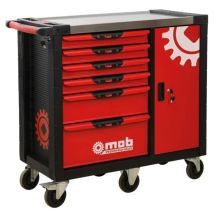 Cassettiera Per Attrezzi Mob Xliner 173 Pezzi Acciaio Inox Chiusura Centrale