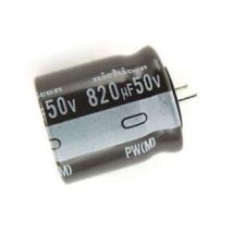 Condensateur Électrolytique 820uf 50v 105o 18x20mm 820mf50v105/radial