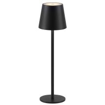 Lampe De Table Led À Batterie Just Light 19250-18 Noir, 2,5 W, 320 Lm, 3000 K, Ip54