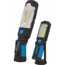 Wiederaufladbare LED-Handleuchten 2er-Pack – 360° drehbarer Haken – Magnetischer Halter – 2164 – GIGALUX