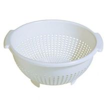 Colapasta D32 – Plastica alimentare – Ø 32 cm x h 15,5 cm – Colori assortiti: Tortora, Bianco, Rosso, Mandarino – Ecoplast