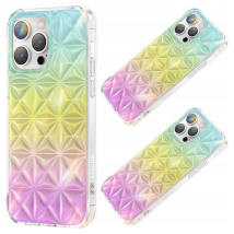 Cover Posteriore Per Iphone 14 Plus Kingxbar Miya Series Rainbow