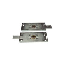 Par De Cerraduras Centrales Para Persianas – Modelo Dm Con Cilindro Ø 25 Mm – Prefer 0733
