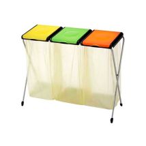 Papelera Con Tapa Y Bolsa De Basura Nature Light 3 Gimi