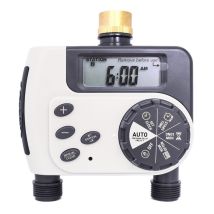Orbit - Programador De Grifo Digital Doble Buddy-ii Riego Independiente Para Dos Zonas Oferta Exclusiva