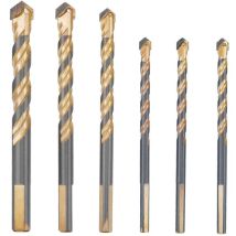 6 Stück 6 Mm 8 Mm 10 Mm 12 Mm Glasfliesenbohrer Keramikbohrer Porzellanbohrsenker Für Marmorglasziegel