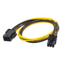 Cable De Alimentación Akyga Ak-ca-46 Pci Express De 6 Pines, 0,4 M