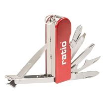 MultiTool herramientas y manicura 6x1 – Cortaúñas – Tijeras – Lima de uñas – Destornillador – Abrebotellas – Cuchillo pequeño