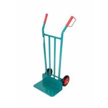 Theca - Carretilla Almacen Pala Larga Acero Rueda Maciza 2500052