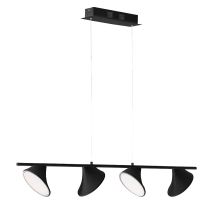 Lampada A Sospensione A Soffitto A Led Soggiorno Sala Da Pranzo Illuminazione Spot Lampada A Sospensione Dimmerabile Wofi 6596.04.10.9000