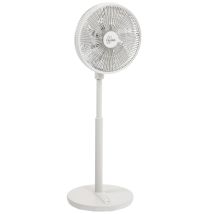 Ventilateur Sur Pied Farelek Voranza – Ø36 Cm – Hauteur 95-115 Cm – Oscillation 3d – Silencieux – Télécommande
