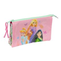 Portatodo Triple Disney Princess Bloom 22 X 12 X 3 Cm