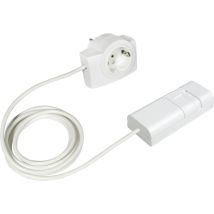 Ehmann - Schnurdimmer T21.07, Weiß Mit Zwischenstecker, Plug&play