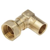 Raccordo Gas Banides 291612 90 Gradi Ottone 14 Mm