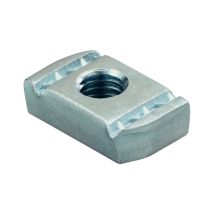 Plombelec Schiebemutter M8 – 100 Stück – Stahl – 35 mm – 6 mm – 2.548,2 g