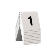 Set 10 Numeri Segnaposto 1-10 – 8718226498113 – Realizzati in materiali di alta qualità – Giardino e piscine – SECURIT