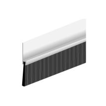 Guarnizione in Alluminio con Spazzola 100 cm – Altezza 79 mm – Materiale: Alluminio e Polipropilene Duro