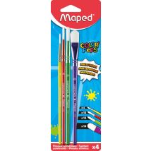 Maped - Colorpeps Synthetikpinsel, 4 Stück
