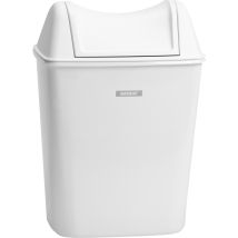 Poubelle Katrin 91851 Plastique Abs 8 Litres Blanche
