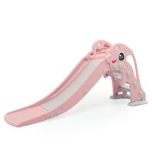 Baby Vivo Toboggan Pour Enfants / Toboggan - Dauphin En Rose