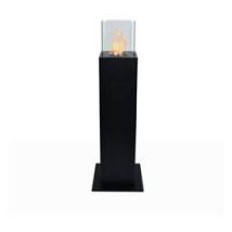 Divina Fire - Bioethanol-gartenkamin, Biokamin Für Den Außenbereich, Capri 110, Schwarz