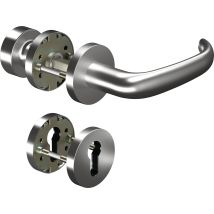Ogro - Poignée Porte Core+8999 8 Mm/3020n/6501/6612 Pz Al Alu.u-forme Gauche/droite Fl.d/k