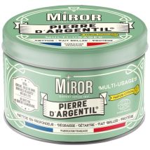 Miror – Pierre D'argentil Multi-usages Parfum Citron 300 G – Nettoyant solide pour surfaces – Certifié Ecocert