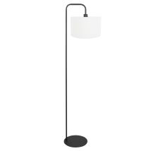 Mexlite - Lampadaire - Forma - Noir - Métal Textile - Lampe