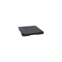 Lestón De Cemento Modulable De 12 Kg Para Tapete De Deporte Gris Oscuro