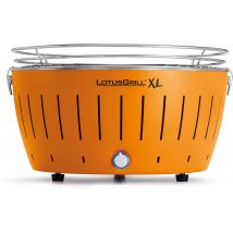 Lotus Grill – Tragbarer Holzkohle-Tischgrill – Durchmesser 40,5 cm – Edelstahl – Ideal für Camping und Grill-Events