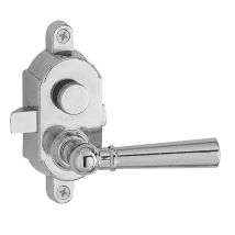 Picaporte Clásico Cromado C3 100x40mm Izquierda con Condena – Metal