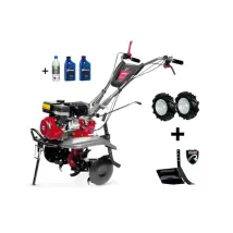 Motozappa Italian Power Rg3.6-100 Q-z-ii Motore Rato 212cc Fresa Da 97cm E Assolcatore Benzina Olio