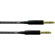 Cordial Cfm3vv Jack Strumenti Musicali Cavo [1x Spina Jack Da 6.3 Mm - 1x Spina Jack Da 6.3 Mm] 3.00 M Nero