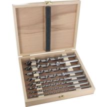 Juego De Brocas Salomónicas D.6,8,10,12,14,16,18,20mm Long. Útil 160mm Vástago Hexagonal