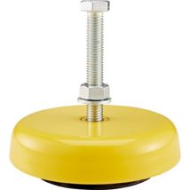 Macchine Support Livello-mount Lm, Tipo Lm: 5-55 Ø D 160 Millimetri Altezza H 35 Mm, Ø Filetto G: M16 X 1,5, Lunghezza Vite Standard L: 100 Mm