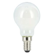 Bombilla De Filamento Led, E14, 250lm Rep. 25w, Amperio. Gota, Mate, Blanco Chd Xavax