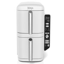 Ninja Freidora de Aire Doble XL 9,5L – Cocción Rápida 55% Más Rápido – 2 Cajones – Funciones: Max Crisp, Freír Sin Aceite