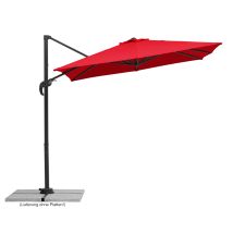 Schneider Schirme - Schneider Ampelschirm Rhodos Junior Rot 230 X 230 Cm Ampelschirm
