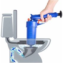 Unclog Toilets With Plungers, Unclog Blocked Toilets, High-pressure Manual Drain Pump With 4 Adapters, Drain Cleaning Tool, Clean Kitchen Sinks, 