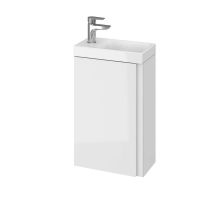 Cersanit Moduo - Armario Con Lavabo, 59x39x22 Cm, 1 Puerta, Bisagras Izq./dcha, Blanco S801-218-dsm