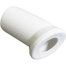 Wc-anschlußbogen Uni 22° Weiß, 15 Cm Spülrohre & Abläufe - Wisa