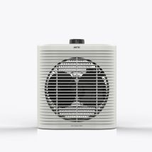 Imetec – Elektrischer Raumheizlüfter Compact Air – 2000 W – 140 mm Breite – 225 mm Höhe – 215 mm Tiefe