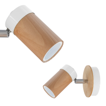Lámpara De Pared Baron 1xgu10 Blanca