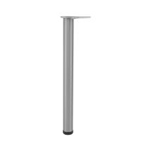 Tischfuß Zylindrisch Tischbein Ø 60mm Möbelbein L 1100mm, Edelstahl