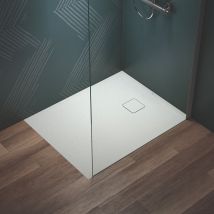 Ideal Standard Ultra Flat Evo Rectangular Shower Tray 1000mm X 800mm - Silk White