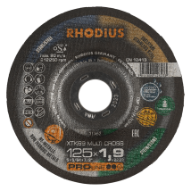 Rhodius Abrasives - Rhodius Xtk69 Multi Cross, 25 Stück, 125 X 1,9 Mm, Trennscheibe