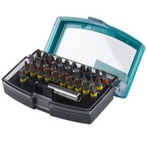 Solide Wolfcraft Bitbox Mit Magnetischem Bithalter Und 31 Bits (2975000)