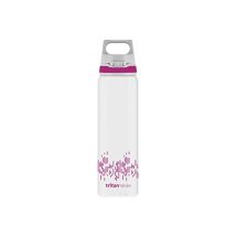 SIGG Trinkflasche Total Clear One MyPlanet 750 ml – Tritan Renew – berry – Höhe 29,7 cm – Durchmesser 7,2 cm