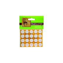 Fieltros autoadhesivos marrón 28mm – 8 unidades para patas de mesas y sillas – Protección suelos parquet