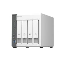 Servidor NAS Qnap TS-433-4G – Almacenamiento eficiente para usuarios domésticos – Procesador ARM Cortex-A55 – 4GB RAM